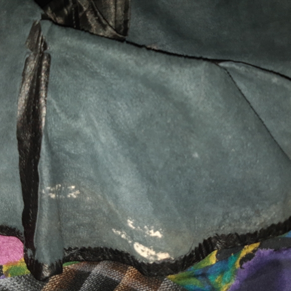 VINTAGE Leather Midi Skirt - Picture 10 of 12